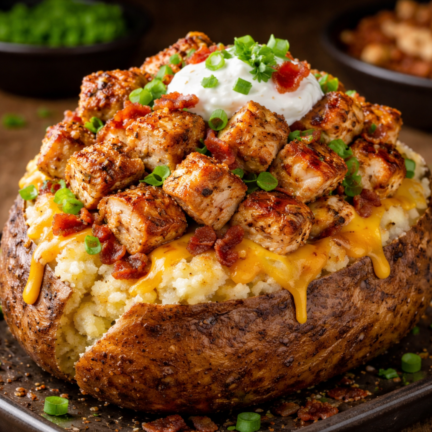 Chicken Loaded Potato